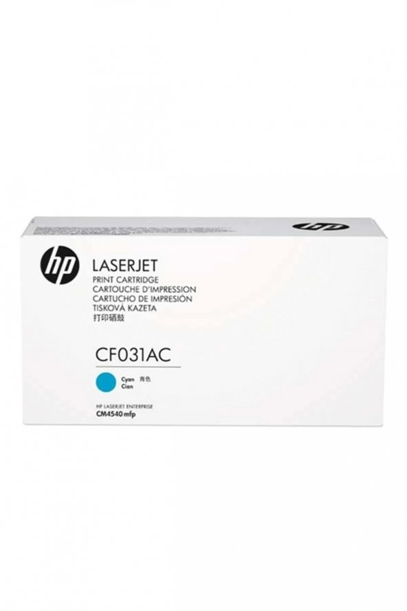 HP CF031AC (646A) MAVİ ORJİNAL TONER - LaserJet CM4540 ürün görseli 1