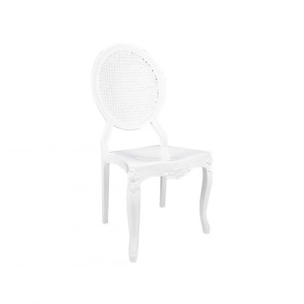 Mandella Diva Sandalye B Modeli (6 Adet) Beyaz