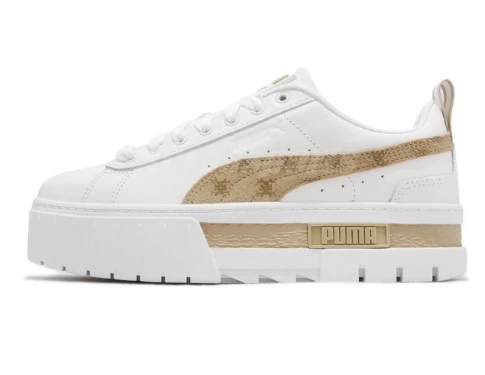 PUMA MAYZE T7 WNS BEYAZ KADIN SPOR AYAKKABI 38871201 B-263 - Resim 2