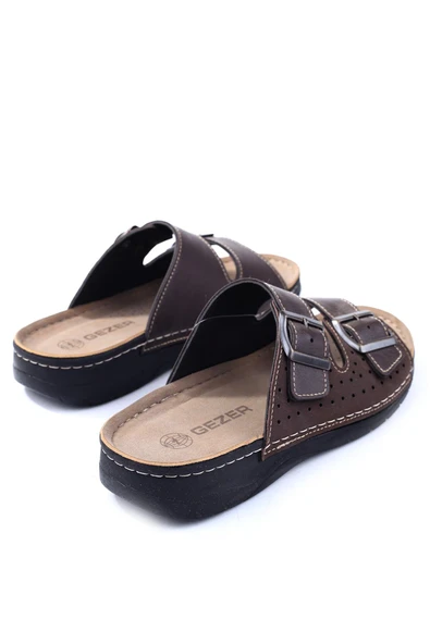 Gezer 09344 Anatomik Günlük Erkek Terlik - Resim 8