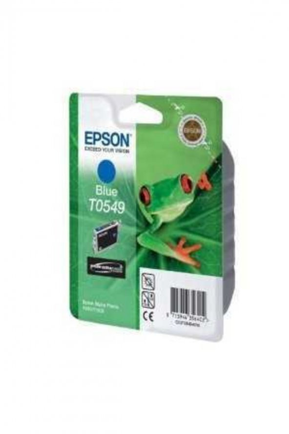 EPSON T0549 C13T05494020 MAVİ (BLUE) KARTUŞ - STYLUS R800 / R1800