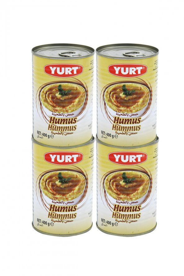 YURT - HUMUS 400 GR x 4 ADET