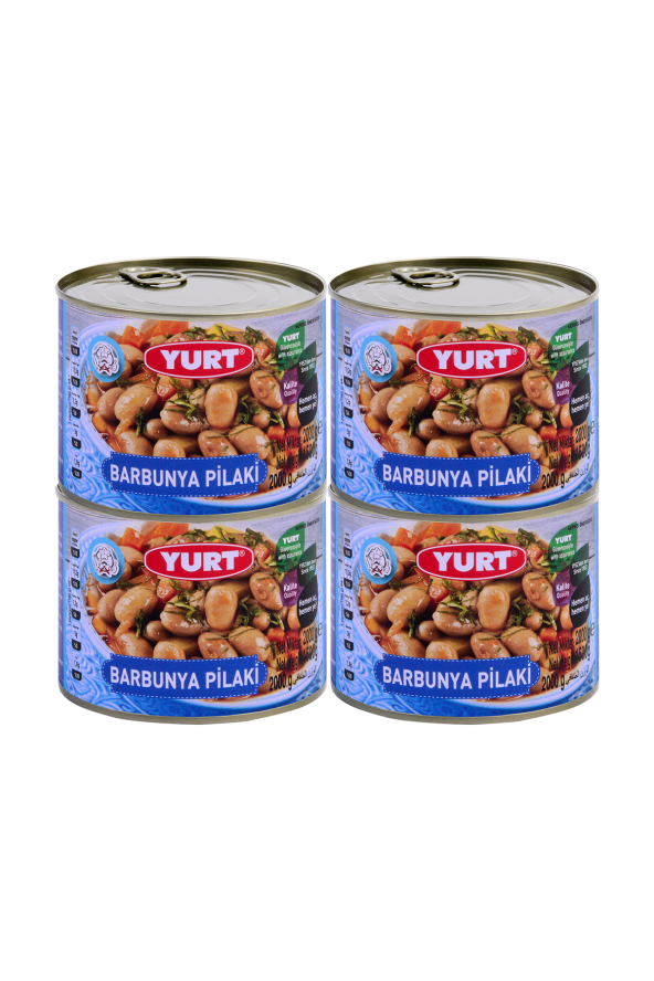 YURT - BARBUNYA PİLAKİ 200 GR x 4 ADET