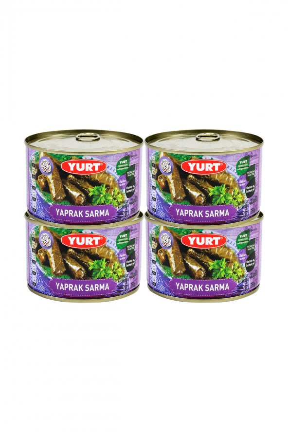 YURT - YAPRAK SARMA 400 GR x 4 ADET