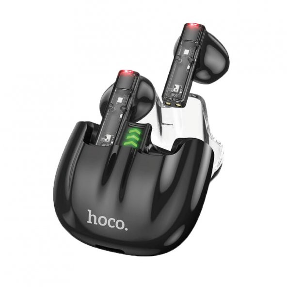 HOCO Dokunmatik Kontrol Bluetooth 5.1 TWS Kulaklık Siyah - 2