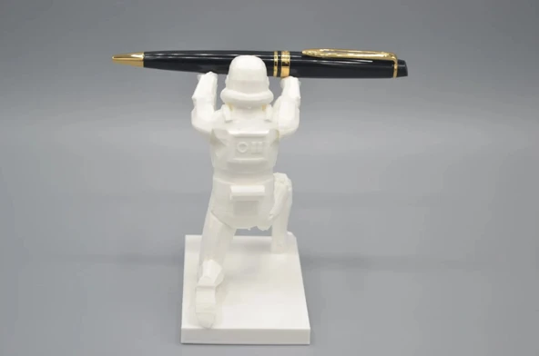 Stroom Trooper Kalem Tutucu Star Wars Pen Holder Yüzük Tutucu - 3