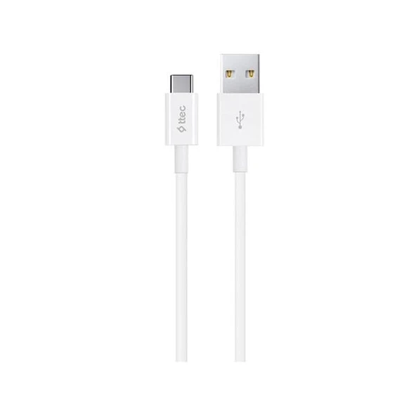 Ttec 2DK12B Type-c USB Kablosu Beyaz
