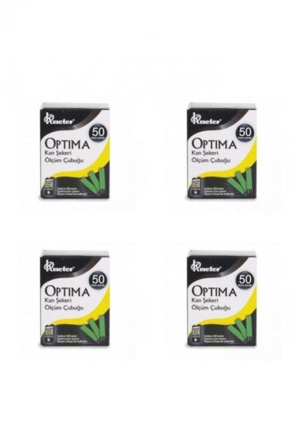 Okmeter Optima Test Stribi 50 X 4 KUTU (SKT:03/2027) ürün görseli 1