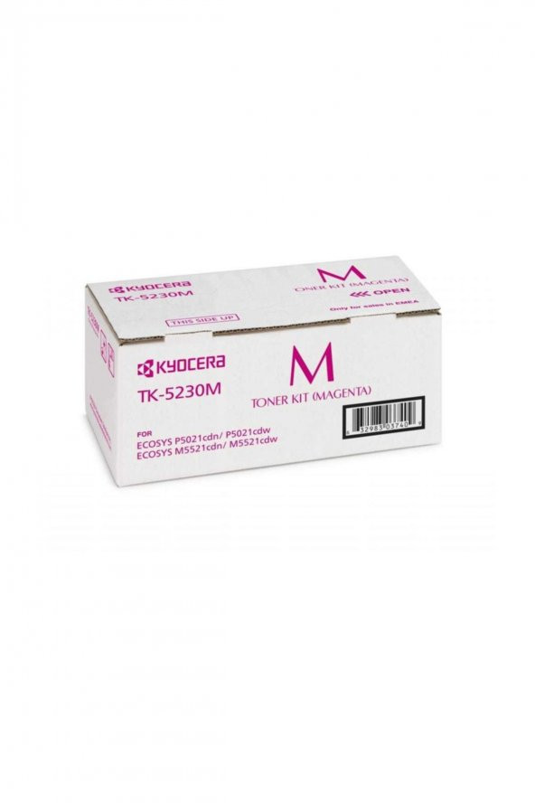 Kyocera TK-5230M Kırmızı Orjinal Toner Ecosys P5021, M5521
