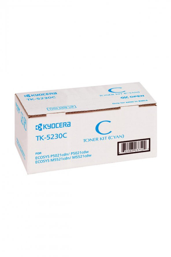 Kyocera TK-5230C Mavi Orjinal Toner Ecosys P5021, M5521
