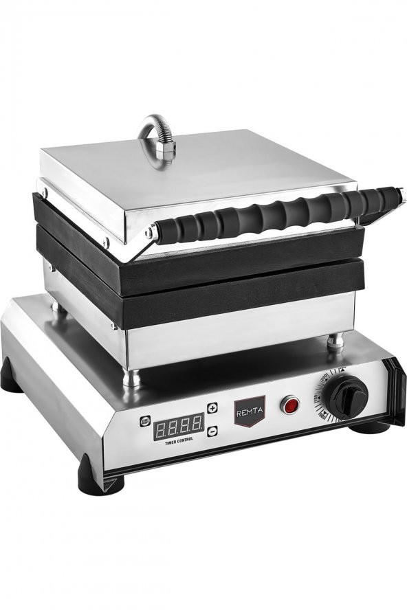 Remta Değişebilir Yüzeyli Waffle Makinası Elektrikli ÇİÇEK - W34C - Resim 2
