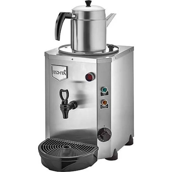 Remta Tek Demlikli 9 Lt Jumbo Çay Makinesi inox DE14