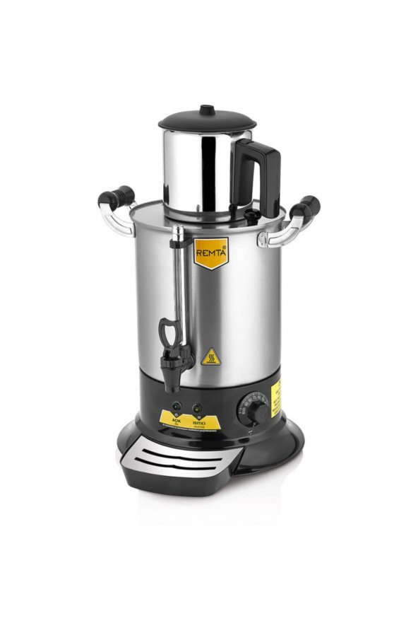 Remta Platin Model Tek Demlikli Çay Makinesi 9 Lt (Demlik Dahil) Pt11