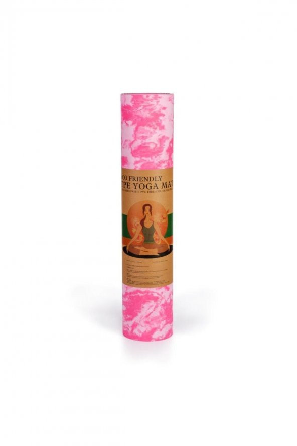 Cosfer Çevre Dostu Yoga Matı 6 mm - 4