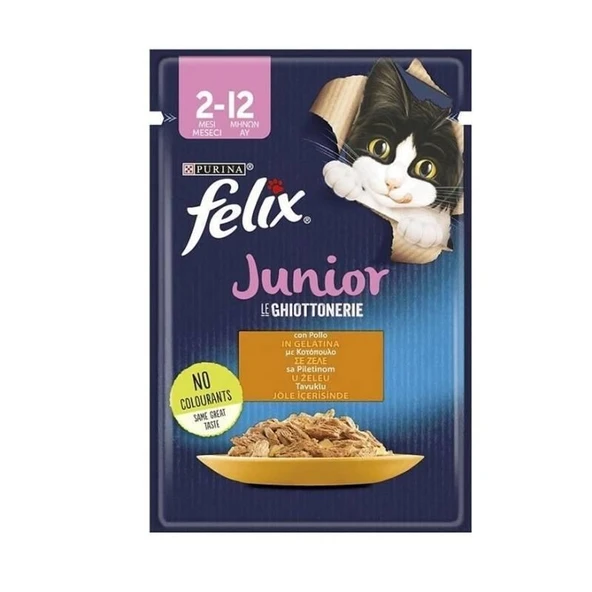 Felix Tavuklu Yavru Kedi Konservesi 85 Gr ürün görseli 1