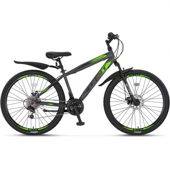 ÜMİT 2643 FASTER-2D ERKEK DAĞ BİSİKLETİ MD 26 JANT 21 VİTES ANTRASİT YEŞİL - 1