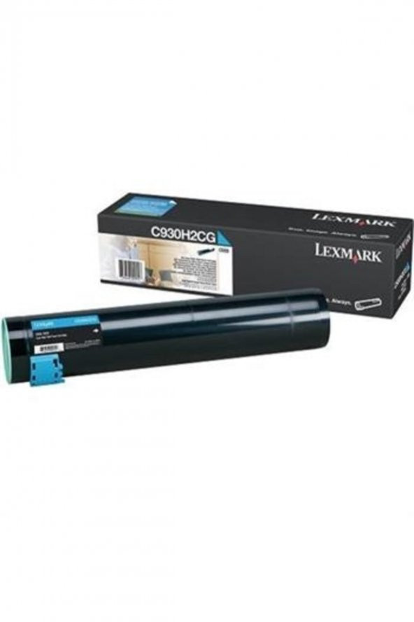 LEXMARK C930H2CG MAVİ ORJİNAL TONER-C935 Toneri