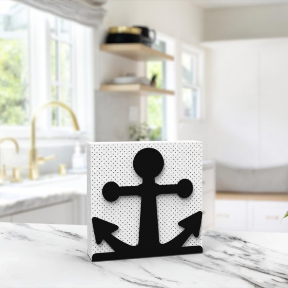 ÇAPA TEMALI METAL PEÇETELİK SİYAH - 3