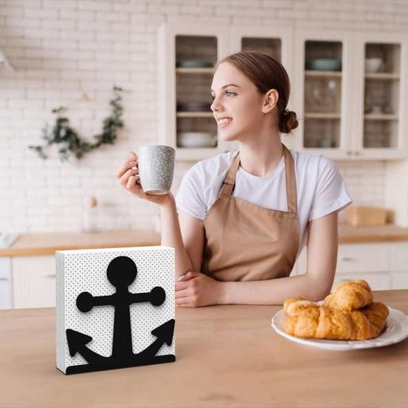 ÇAPA TEMALI METAL PEÇETELİK SİYAH - 5