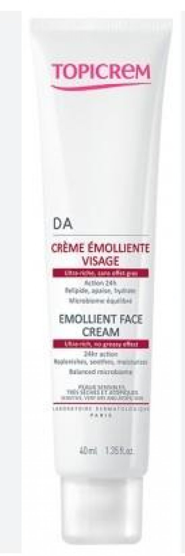 TopicremDA Emollient Face Cream 40ml