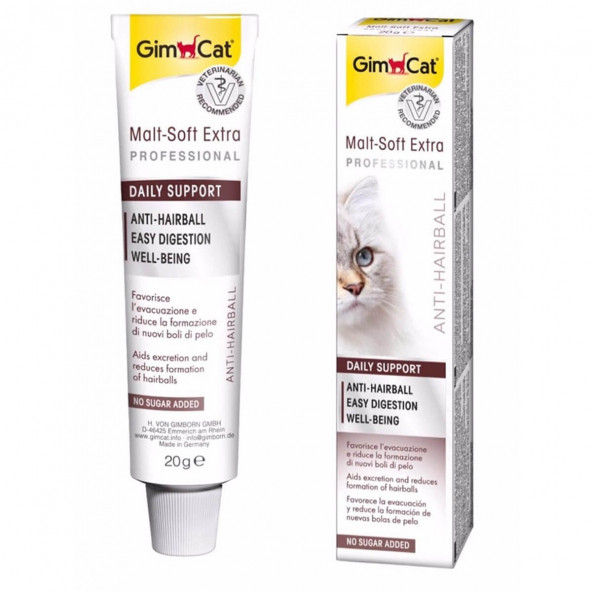 GimCat Kediler İçin Malt Soft Extra 20 Gr