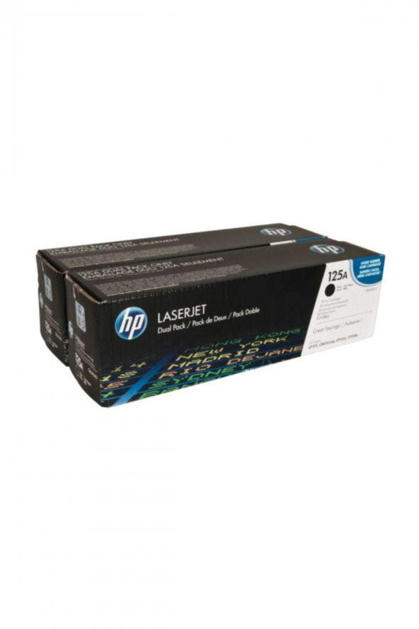 HP CB540AD SİYAH 2Lİ PAKET ORJİNAL TONER- HP CP1215-CP1515