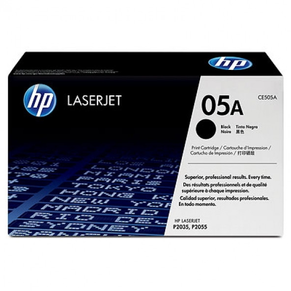 HP CE505A (05A) SİYAH ORJİNAL TONER - HP P2035 / P2055 TONERİ