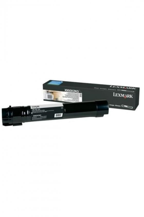 LEXMARK X950X2KG SİYAH ORJİNAL TONER -  X950de / X952de / X954de