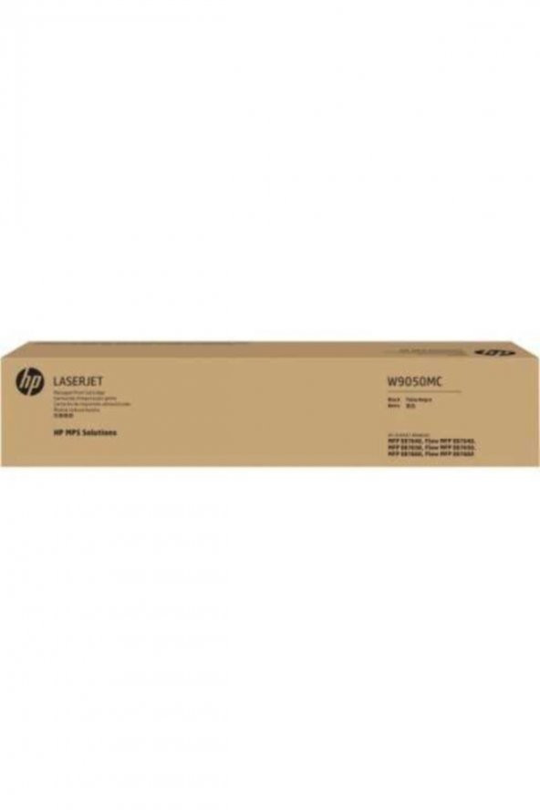 HP W9050MC Siyah Managed Orjinal Toner Laserjet Managed E87640dn, E87650dn, E87660dn