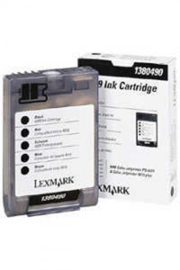 Lexmark 4079 1380490 Orjinal Siyah Kartuş
