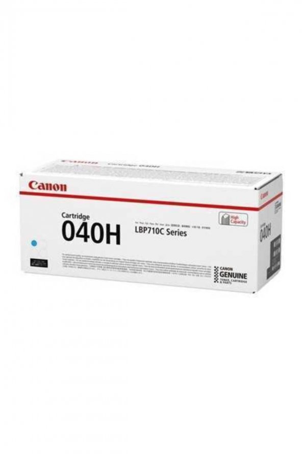 Canon CRG-040H C Mavi Orjinal Toner LBP710Cx, LBP712Cx Yüksek Kapasite ürün görseli