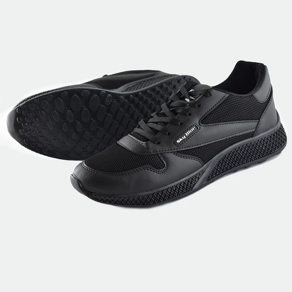 0140 Ortopedik Hafif Taban Erkek Spor Ayakkabı Yazlık Hafif Taban Eva Skyblue - Resim 4