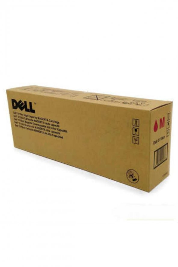 Dell 5110cn (CT200842) Kırmızı Orjinal Toner 18,000 Sayfa ürün görseli