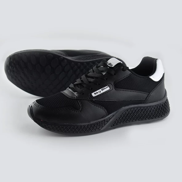 0140 Ortopedik Hafif Taban Erkek Spor Ayakkabı Yazlık Hafif Taban Eva Skyblue - Resim 10