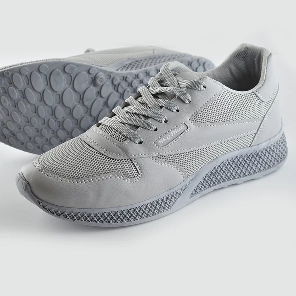 0140 Ortopedik Hafif Taban Erkek Spor Ayakkabı Yazlık Hafif Taban Eva Skyblue - Resim 7