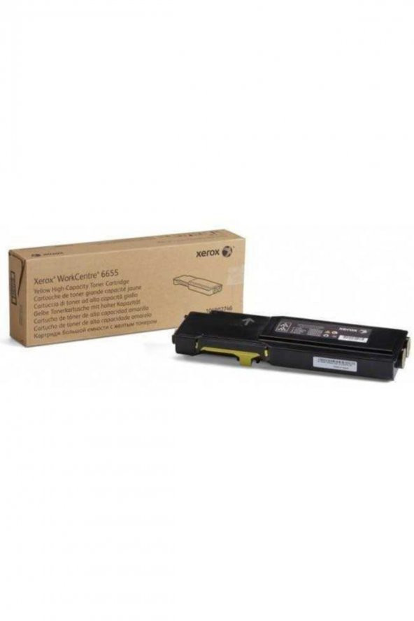 Xerox 106R02750 WorkCentre 6655 Sarı Orjinal Toner