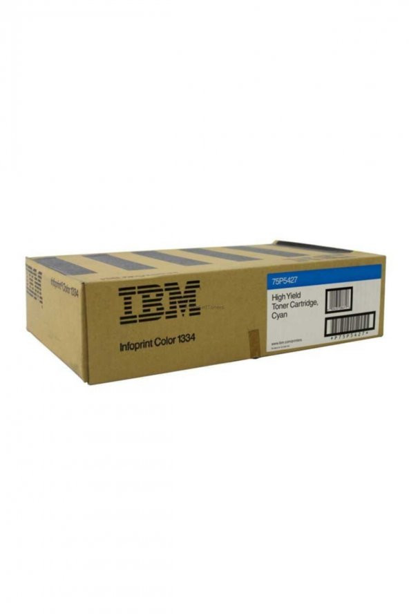 IBM 75P5427 Mavi Orjinal Toner InfoPrint Color 1334