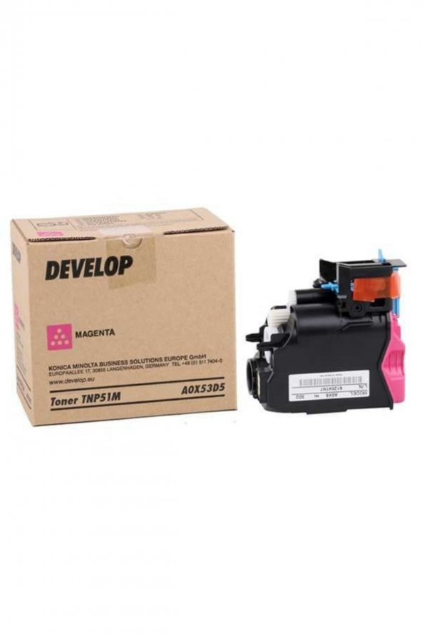 Develop TNP-51M Orjinal Kırmızı Toner A0X53D5