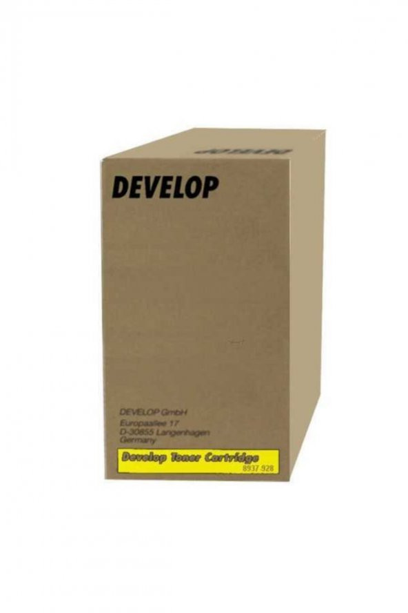 Develop Y4 QC 2001 8937-928 Orjinal Sarı Toner ürün görseli