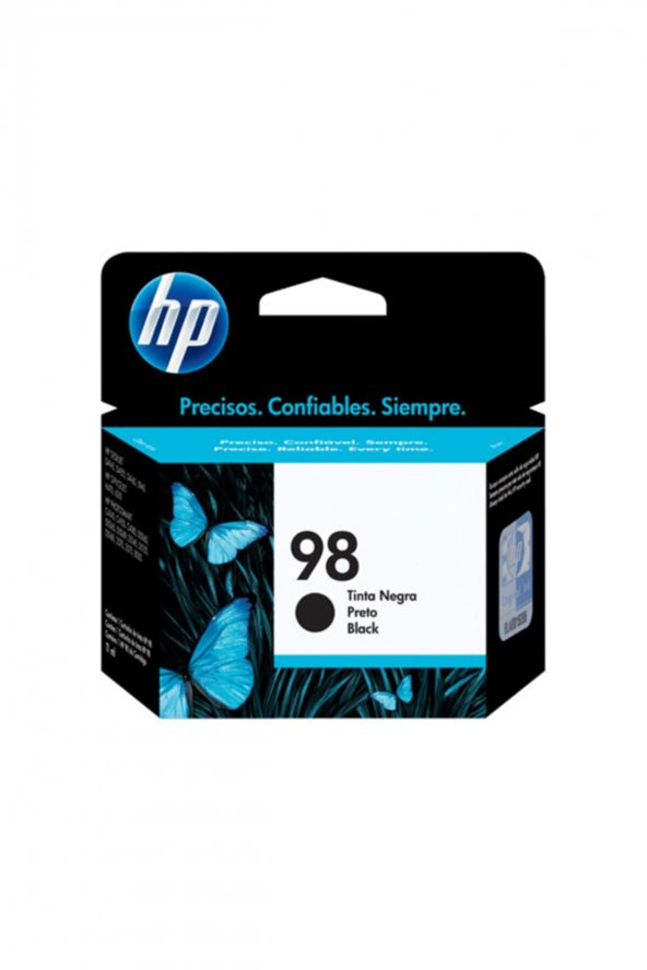 HP 98 C9364WB Siyah Orjinal Kartuş