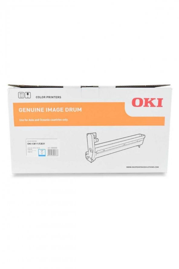 OKI 44844423 MAVİ DRUM ÜNİTESİ C822 / C831 / C841