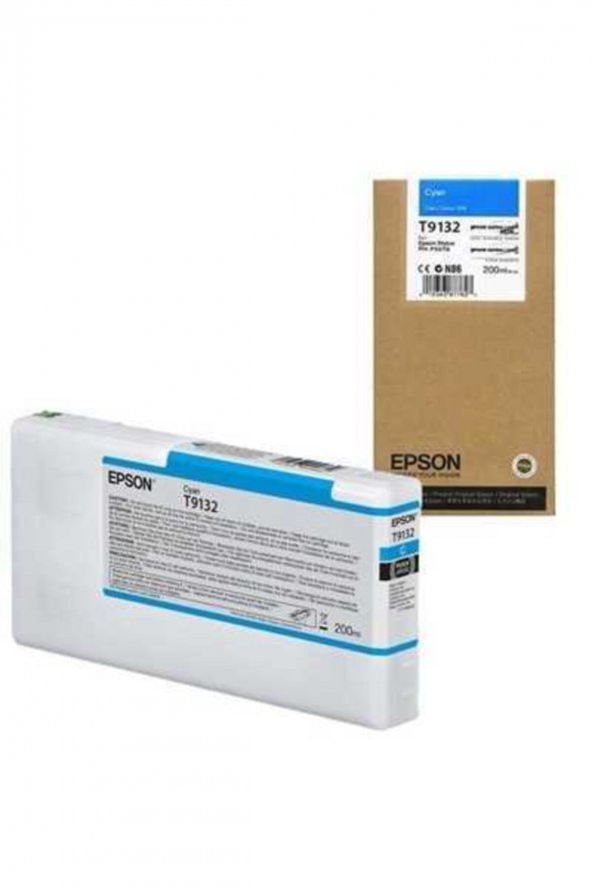 Epson T9132 Mavi Orjinal Kartuş Surecolor SC-P5000 / SC-P7000
