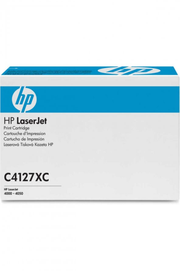 HP C4127XC (27X) SİYAH ORJİNAL TONER LaserJet 4000/4050 ürün görseli