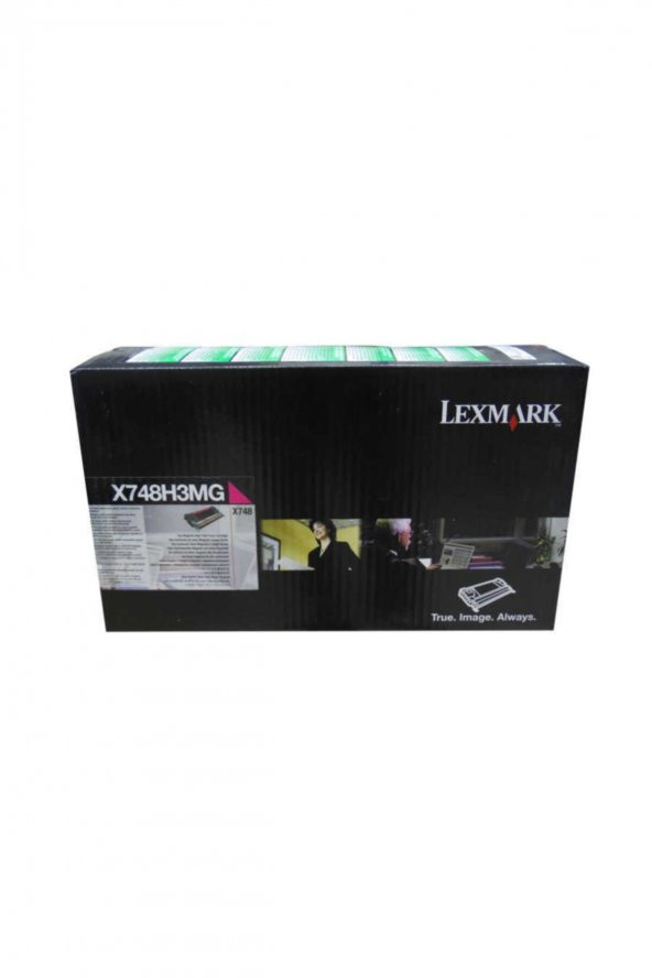 LEXMARK X748H3MG KIRMIZI ORJİNAL TONER  X748DE / X748DTE - 1