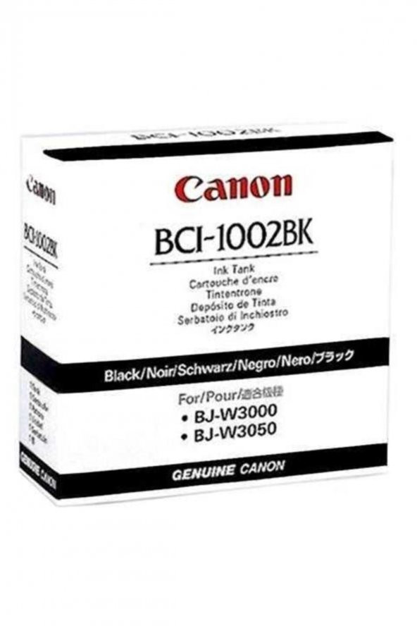 CANON BCI-1002BK SİYAH KARTUŞ W3000 / W3050