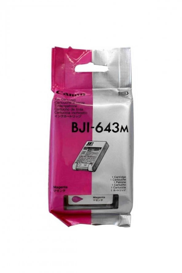 CANON BJI-643M KIRMIZI ORJİNAL KARTUŞ BJC-800/820/880 ürün görseli