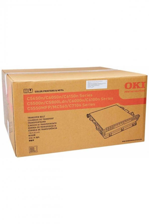 OKI 43363421 TRANSFER BELT - C5500 / 5650 / 5800 / 6000 / 6050 / 6100 / 6150 / C710 / MC560N