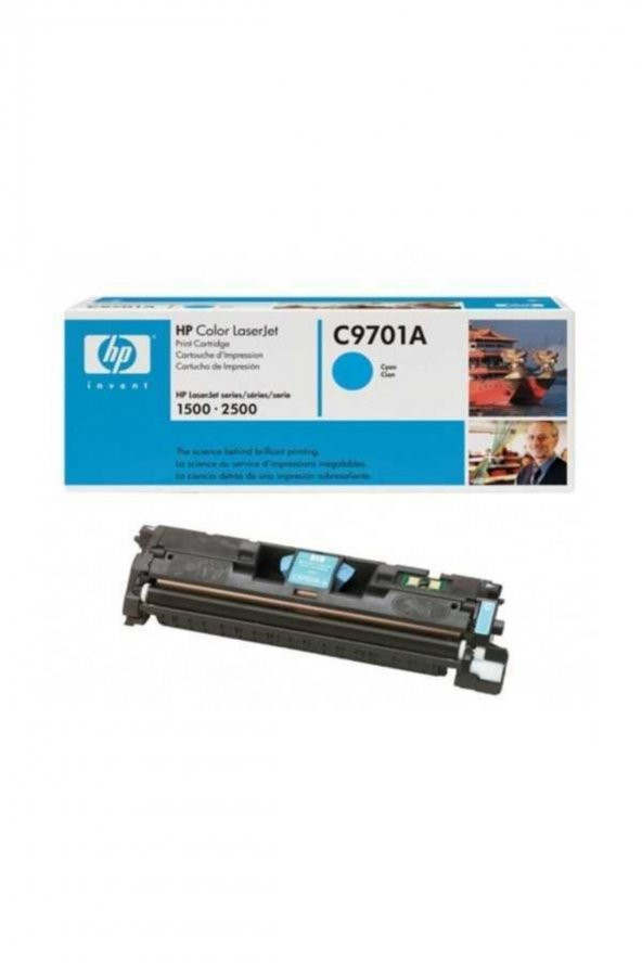 HP C9701A (121A) MAVİ ORJİNAL TONER (B)