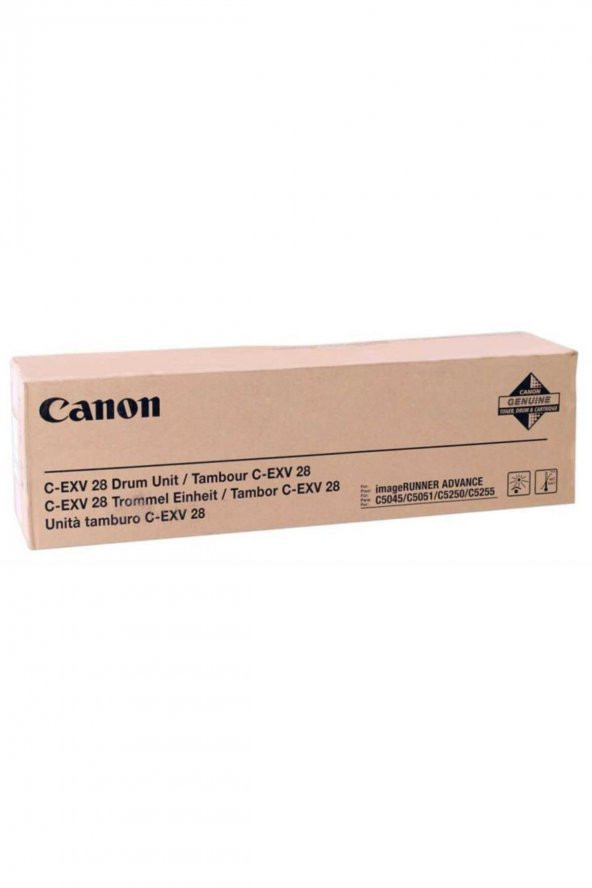 CANON C-EXV28 SİYAH ORJİNAL DRUM ÜNİTESİ IR C5045 / 5051 / 5250 / 5255