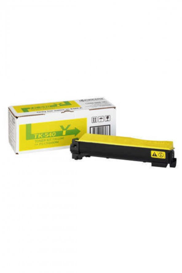 KYOCERA TK-540Y SARI ORJİNAL TONER FS-C5100DN